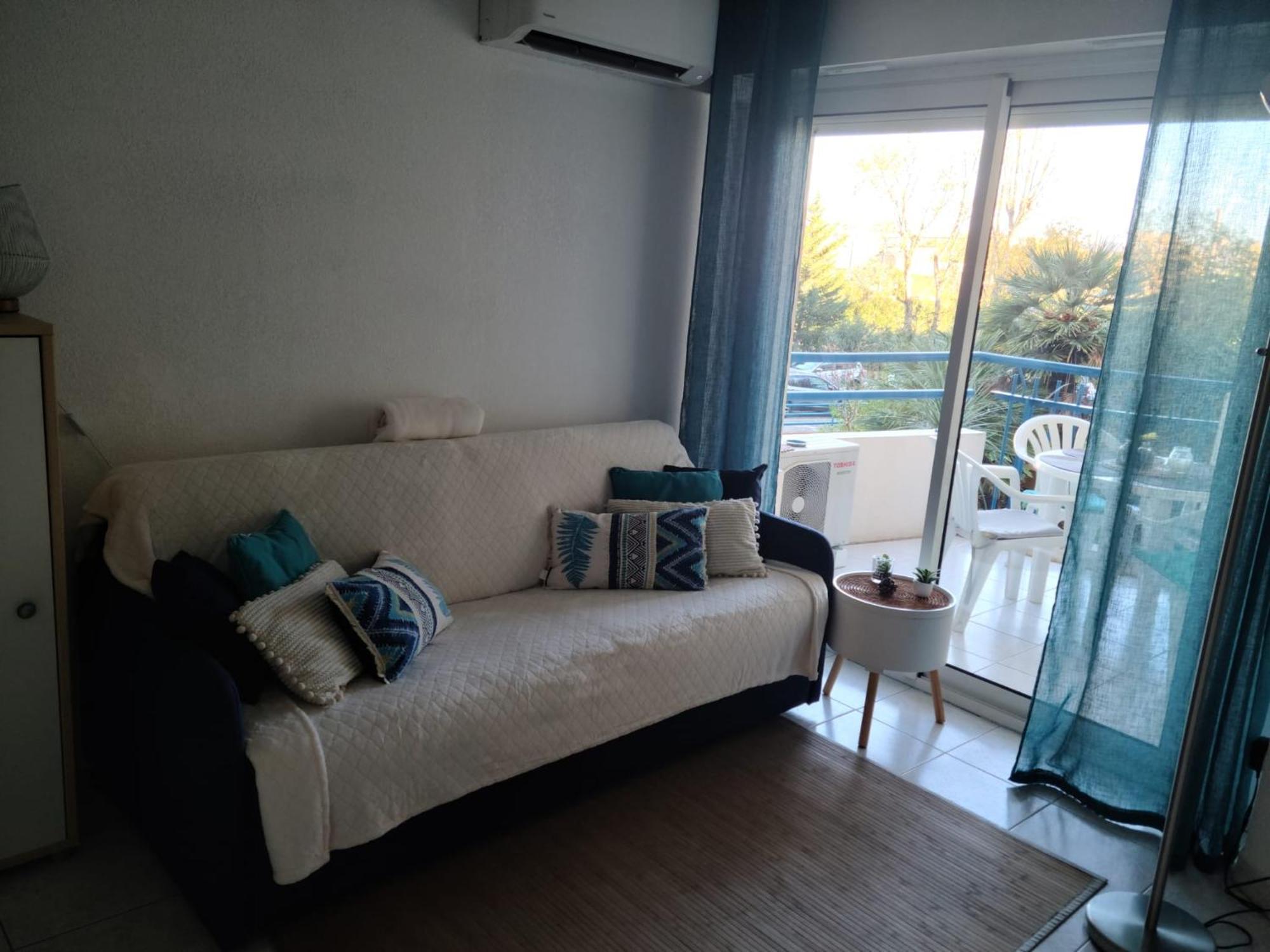 T2 Climatise A 5 Minutes A Pied De La Plage Avec Parking, Piscine Et Wifi Fréjus Exterior foto